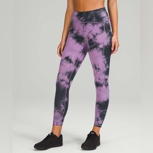 LuluLemon Power Thru leggings size 4 (worn twice!)